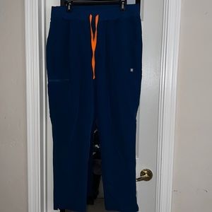 Figs deep reef scrub bottoms HIGH WAIST yola size XL